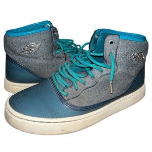 Youth Nike Air Jordan Jasmine Teal/Gray “Westbrook” Sneakers - 6Y